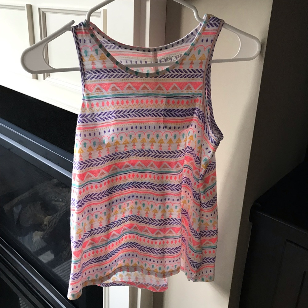 Fun Patterned Tank Top